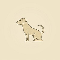 Dog icon drawing animal mammal.