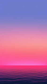 Aesthetic gradient wallpaper outdoors horizon sunset.
