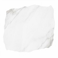 White marble distort shape paper pattern white background.
