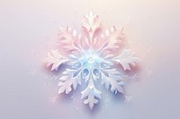 Snowflake pattern nature art.