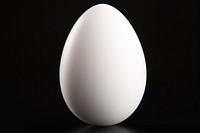 1 white egg black background celebration simplicity. AI generated Image by rawpixel.