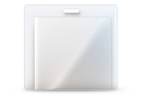 File folder icon glass white background electronics.
