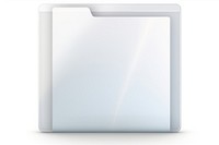 File folder icon backgrounds white background electronics.