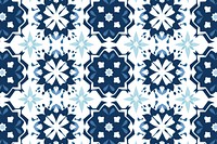 Tile pattern of geometric patern backgrounds white art.