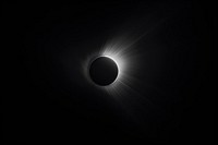 Photography solar eclipse monochrome astronomy outdoors.