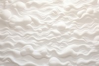 Cloud bas relief pattern white backgrounds simplicity.