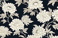 Japanese flower pattern wallpaper plant backgrounds.