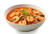 Tom Yum Goong Thai seafood shrimp curry.