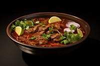 Nihari south asia food soup meal dish.