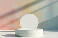 Paper texture product podium architecture porcelain furniture.