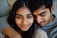 Indian young female couple portrait adult photo.