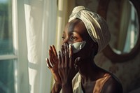 Kenyan woman adult portrait headshot.