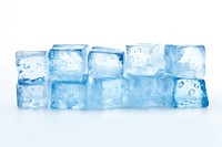 Ice white freezing crystal.