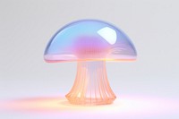 Mushroom mushroom fungus lamp.