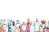 Cosmetics backgrounds perfume bottle.