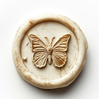 Seal Wax Stamp butterfly white background accessories accessory.