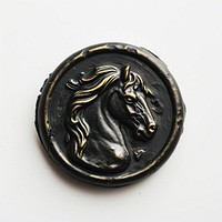 Seal Wax Stamp horse jewelry locket bronze.