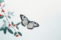 Butterfly butterfly insect animal. AI generated Image by rawpixel.