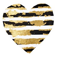 Heart ripped paper backgrounds shape gold.
