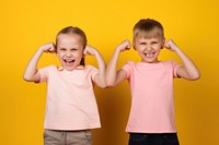 Children portrait happy photo. 