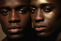 African american men skin photography portrait.