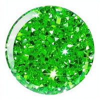 Green circle backgrounds gemstone glitter. AI generated Image by rawpixel.
