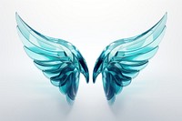 Angle wing minimal creativity turquoise archangel.