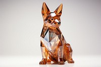 Dog figurine animal mammal.