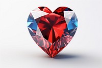 Heart gemstone heart jewelry.