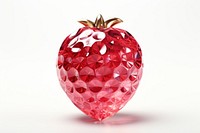 Strawberry shape jewelry fruit plant.