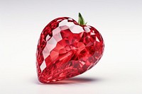 Strawberry shape gemstone jewelry plant.