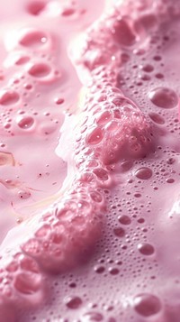 Strawberry milk petal macro photography magnification.