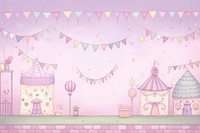  Cute background architecture celebration decoration. AI generated Image by rawpixel.