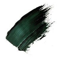 Dark green brush stroke backgrounds paint white background.