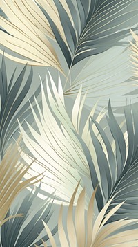 Palm leaves pattern plant art.