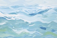  Ocean backgrounds outdoors painting. AI generated Image by rawpixel.