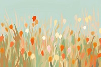  Field of grass flowers aesthetic of autumn and fall backgrounds outdoors painting. AI generated Image by rawpixel.