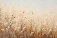  Field of grass flowers aesthetic of autumn and fall outdoors painting nature. AI generated Image by rawpixel.