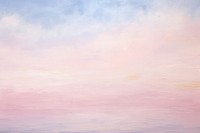  Fluffy pastel painting outdoors horizon. AI generated Image by rawpixel.