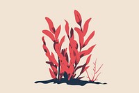 Red algae plant red tranquility.