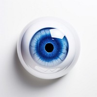 European blue eyeball accessories blue eyes porcelain.