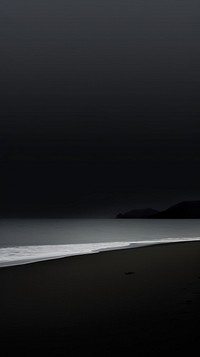  Beach outdoors horizon nature. AI generated Image by rawpixel.