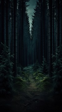  Forest woodland outdoors nature. AI generated Image by rawpixel.