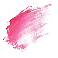Pink brush stroke backgrounds paint white background.