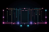 Birthday border backgrounds light night. AI generated Image by rawpixel.