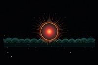 Sun border astronomy outdoors light. AI generated Image by rawpixel.