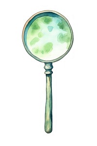 Magnifying glass magnifying white background reflection. AI generated Image by rawpixel.