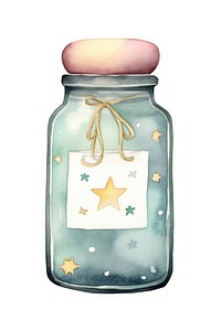 Bottle jar white background container. AI generated Image by rawpixel.