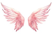 Wings white background creativity blossom. AI generated Image by rawpixel.