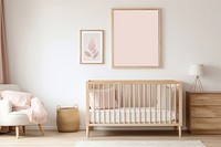 Cozy baby room furniture pillow frame.